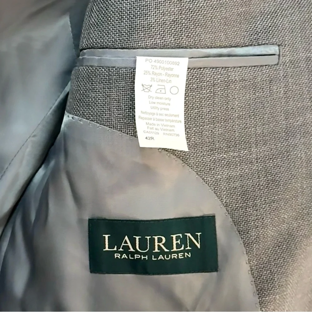 NWT Lauren Ralph Lauren Lexington Ultraflex Blazer Sport Coat $295 MSRP – 42R